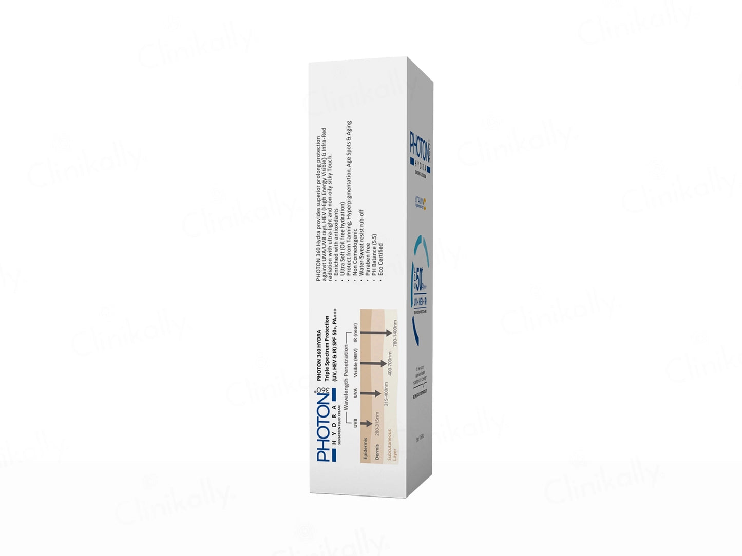 Aclaris Photon 360 Hydra Sunscreen Fluid Cream SPF 50
