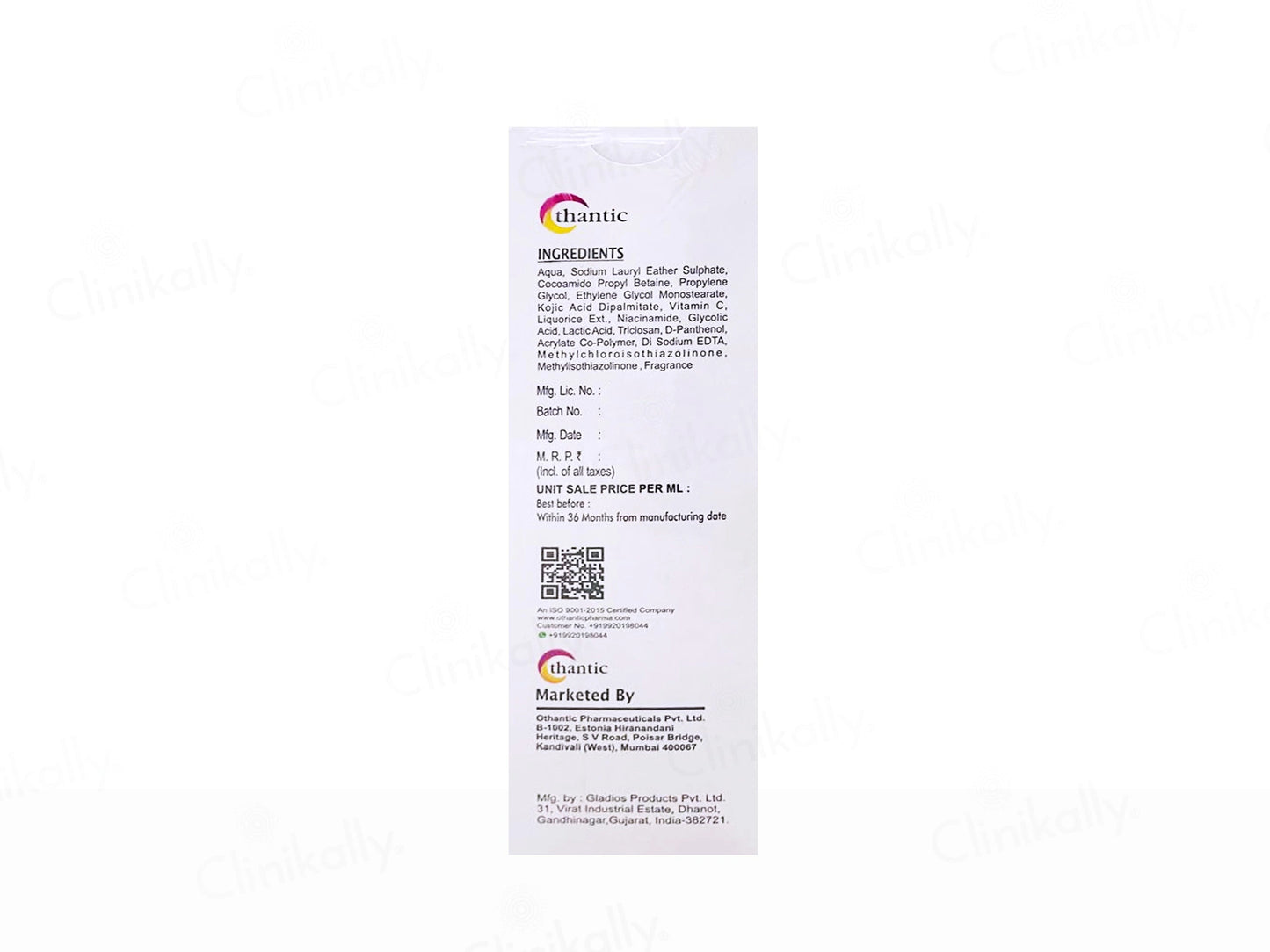 Aecxo-Glo Skin Lightening and Whitening Face Wash