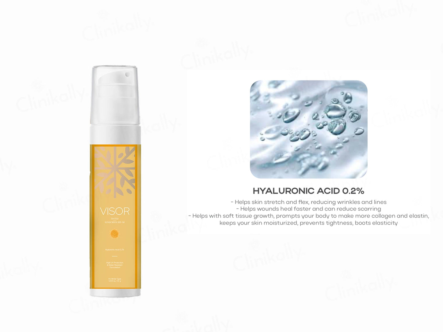 Akasa Cosmetics Visor Tinted Water-Resistant Sunscreen SPF 50