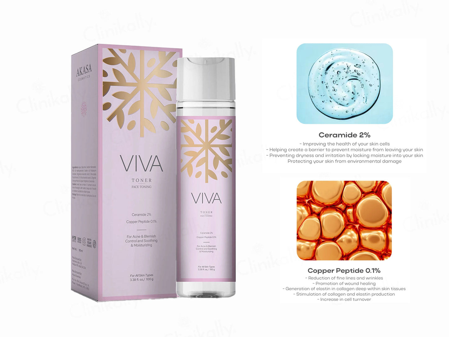 Akasa Cosmetics Viva Soothing and Moisturizing Face Toner