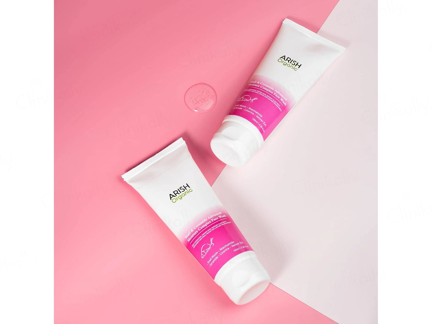 Arish Organic Snail and Ceramide Advanced Moisture Complex Face Wash