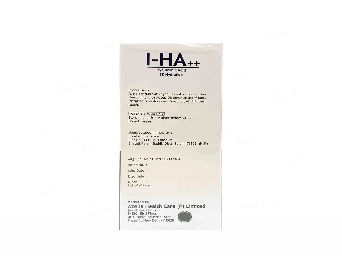 Azelia I-HA Hyaluronic Acid 3D Hydration Serum