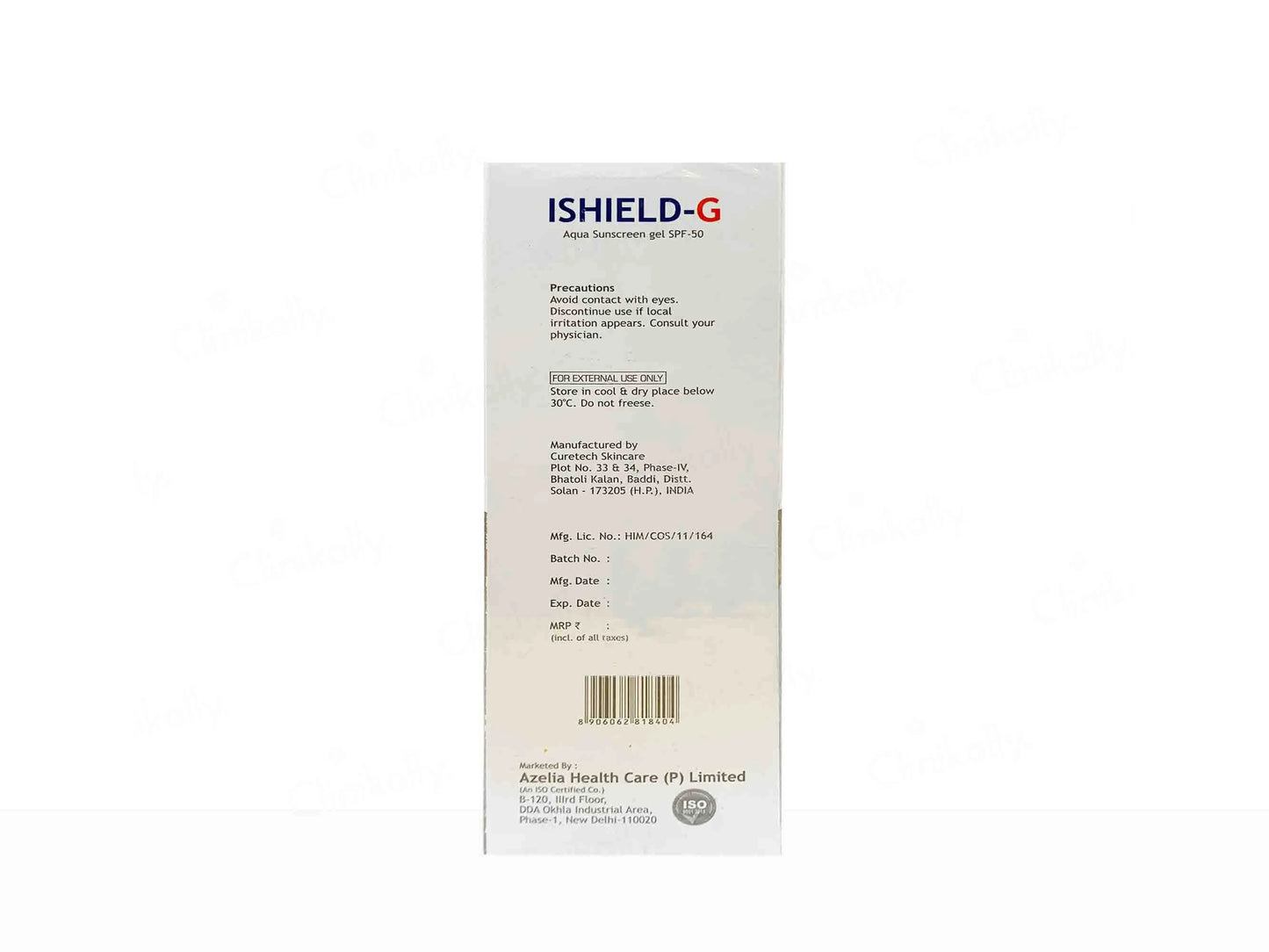 Azelia I-Shield-G Aqua Sunscreen Gel SPF 50