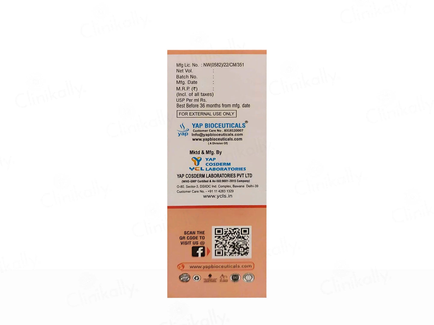 BB Yap All In One Skin Corrector Cream SPF 35 PA