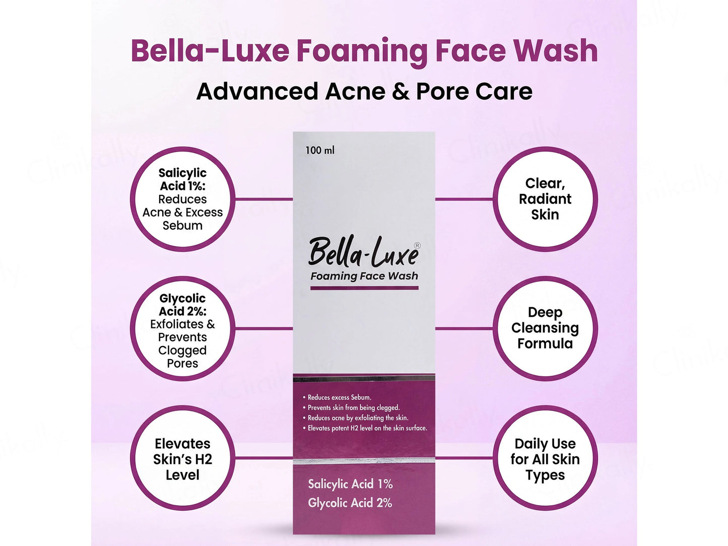 Bella-Luxe Foaming Face Wash