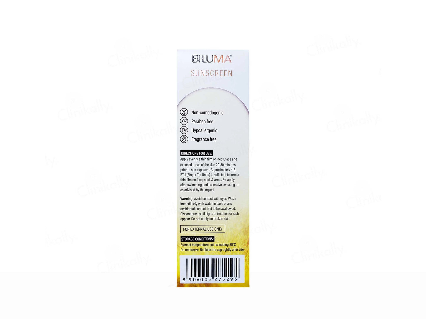 Biluma Broad Spectrum Sunscreen SPF 50 PA