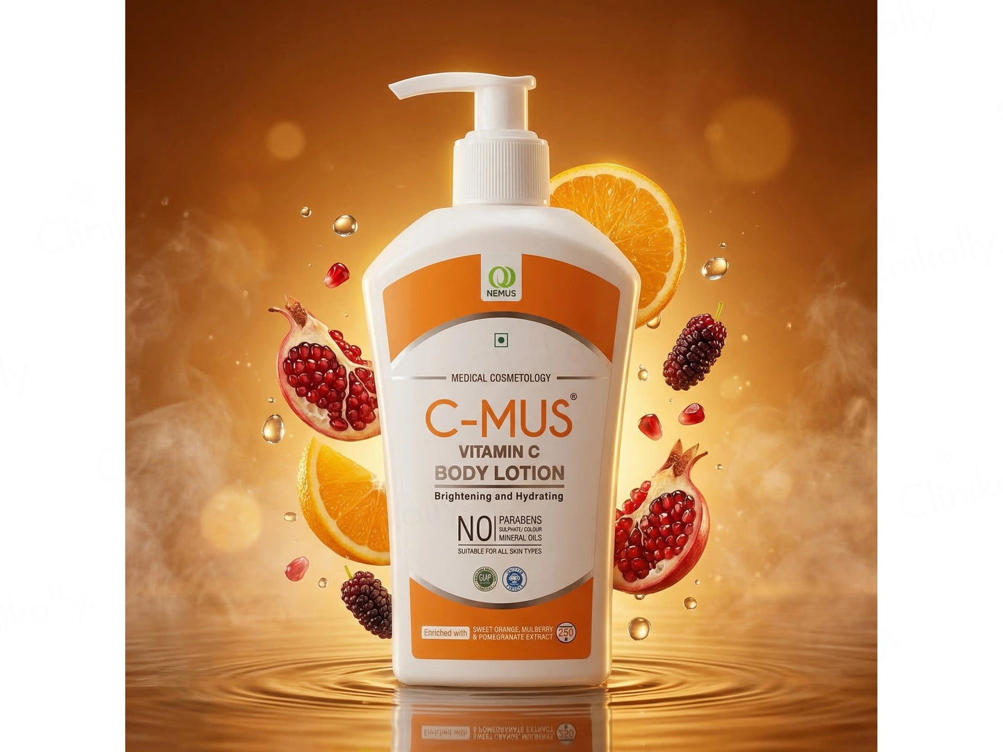 C-Mus Vitamin C Brightening and Hydrating Body Lotion