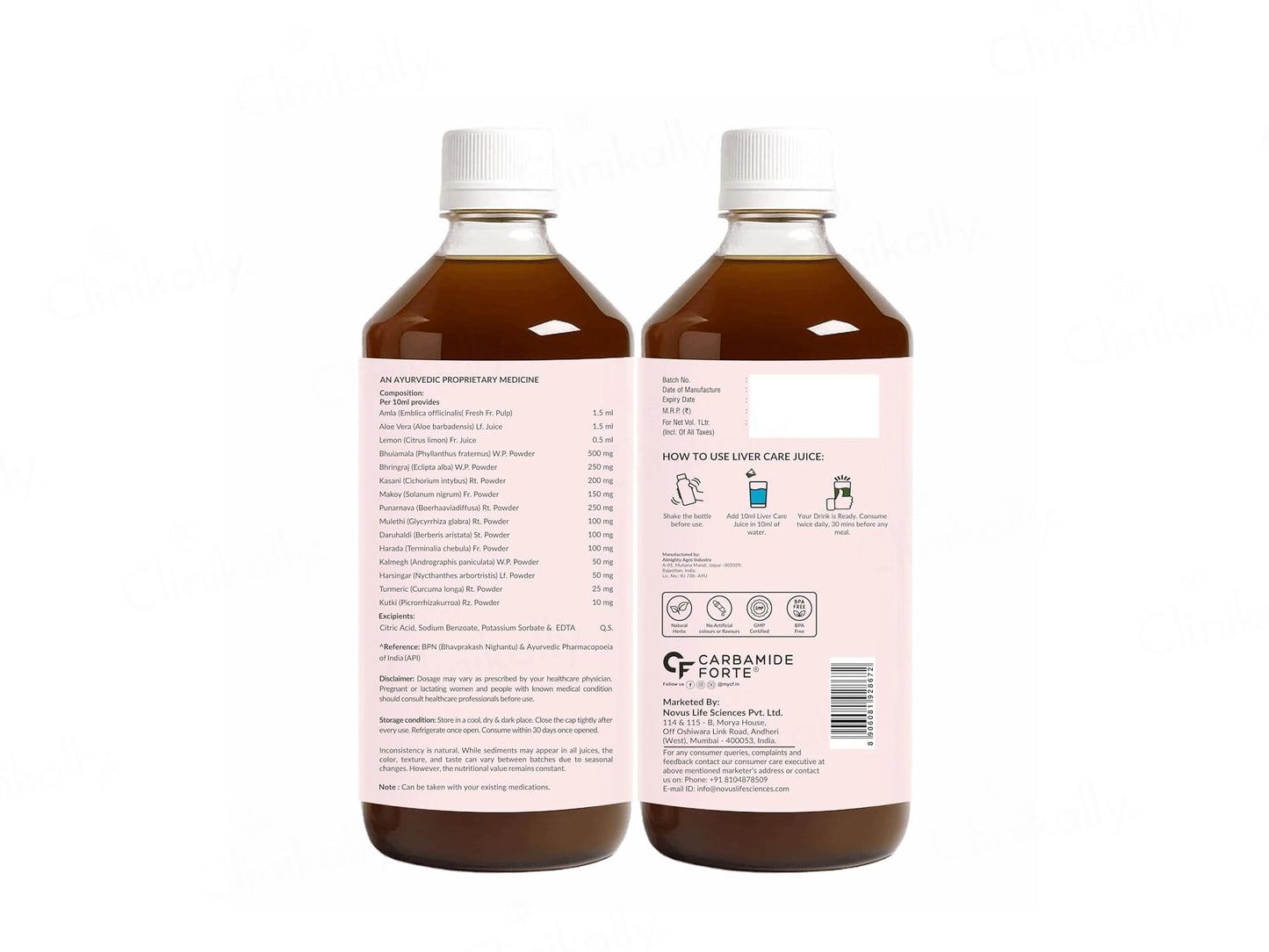 Carbamide Forte Liver Care Juice