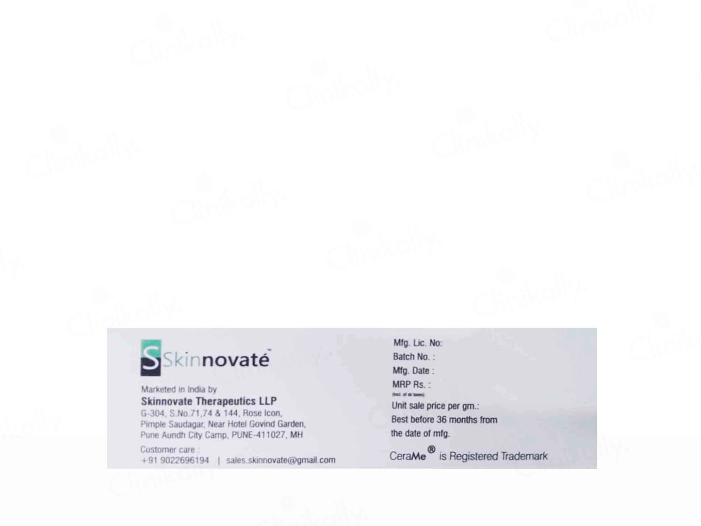 CeraMe Cleansing and Moisturising Syndet Bar