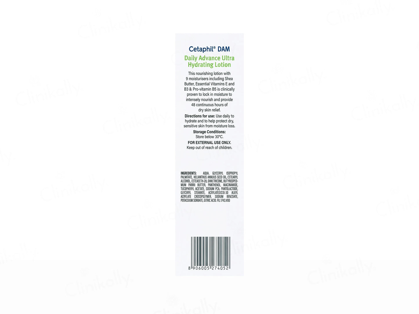 Cetaphil DAM Daily Advance Ultra Hydrating Lotion