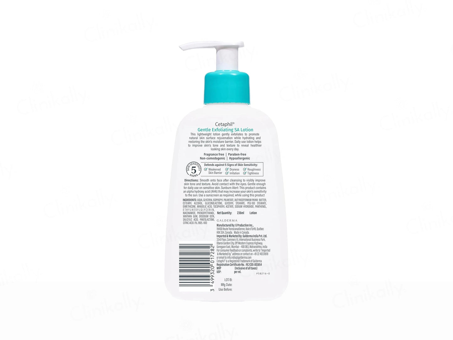 Cetaphil Gentle Exfoliating SA Lotion For Sensitive Skin