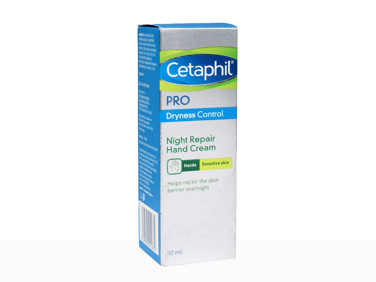 Cetaphil Pro Dryness Control Night Repair Hand Cream Blue