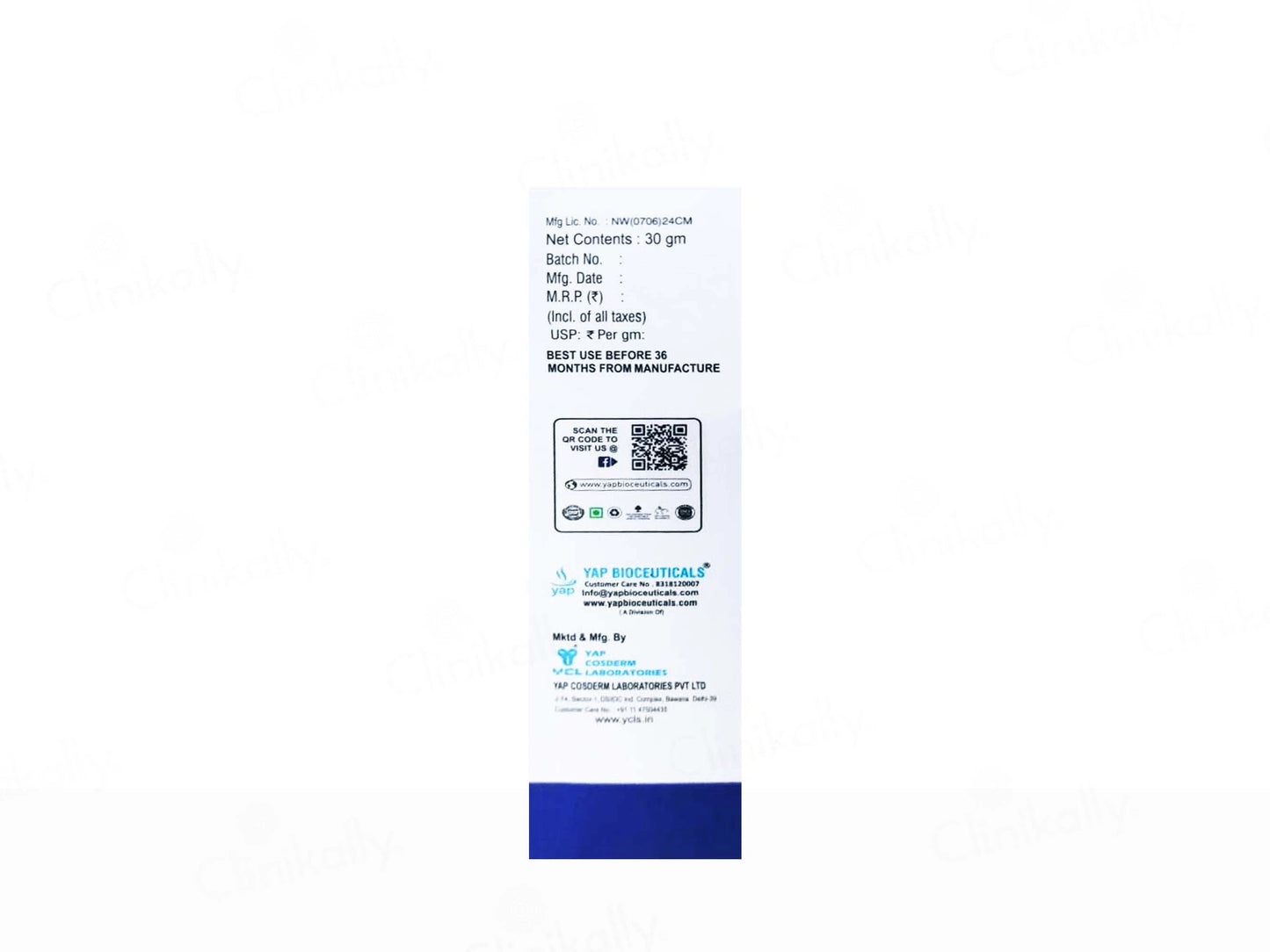 Clinyap Clear Cell Gel For Pimple and Oily Skin
