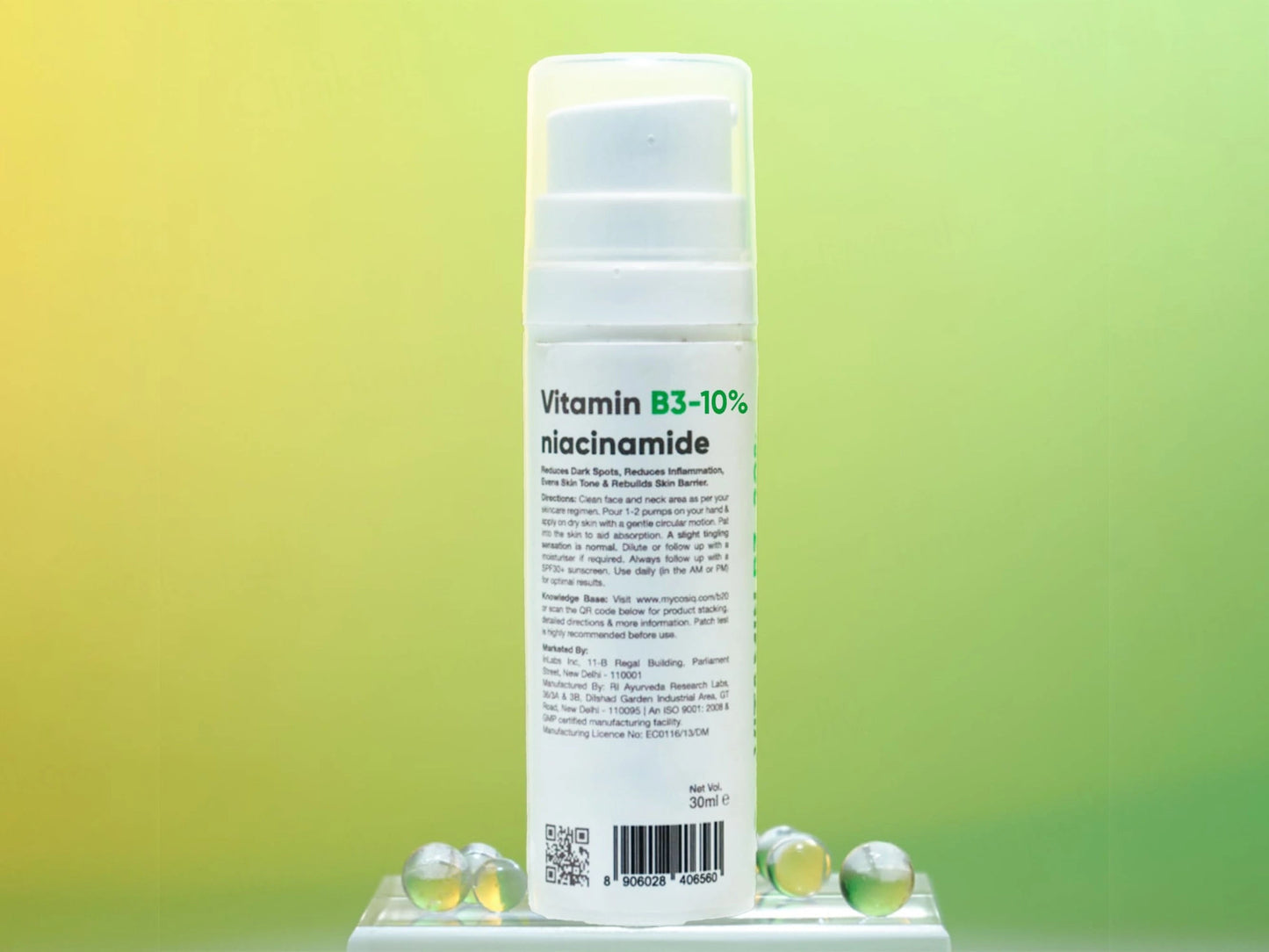 CosIQ Vitamin B3-10 Percent Niacinamide Face Serum