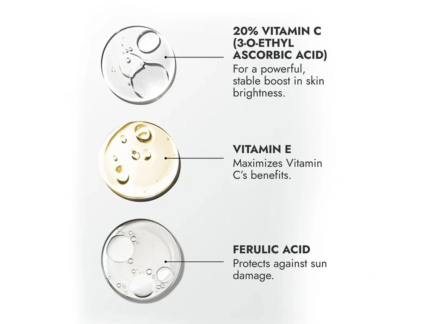 CosIQ Vitamin CEF-20 Percent Ethylated Ascorbic Acid Glow Face Serum