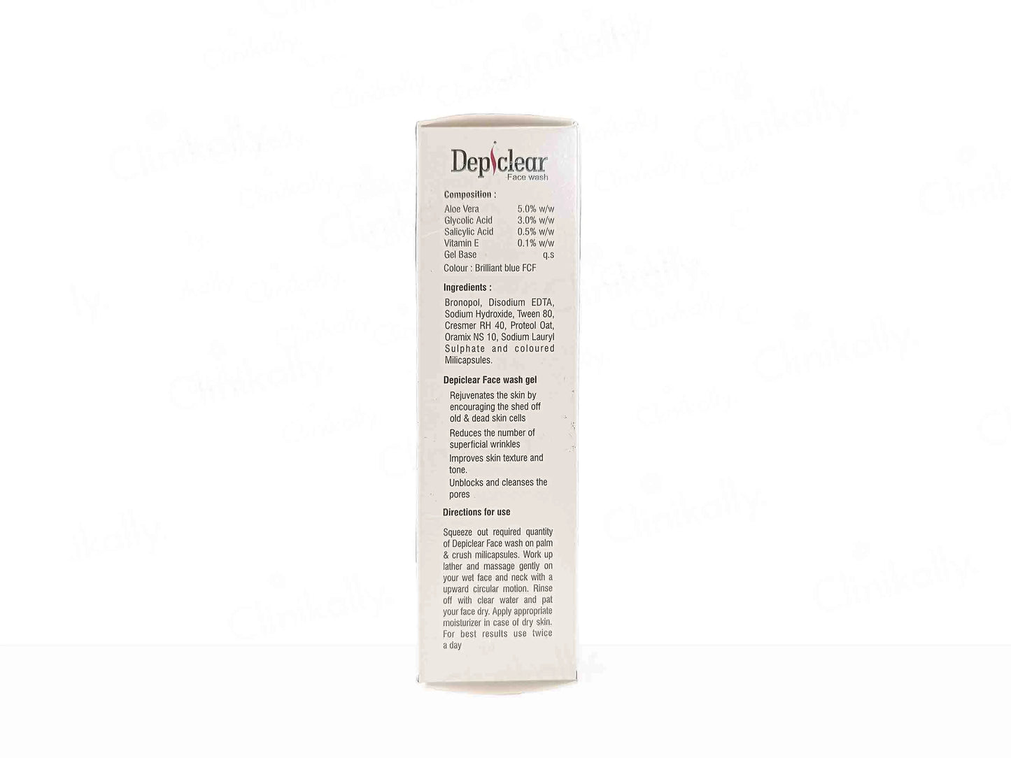 Depiclear Skin Rejuvenating Face Wash Gel