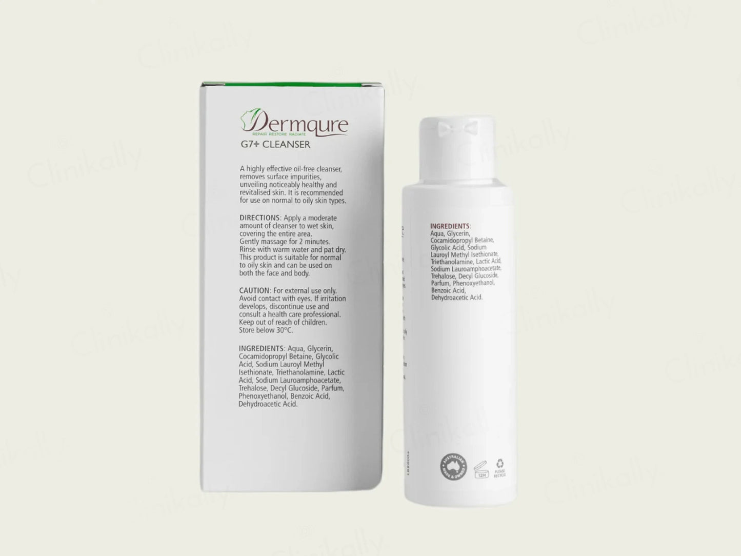 Dermqure G7 Glycolic Acid Skin Cleanser