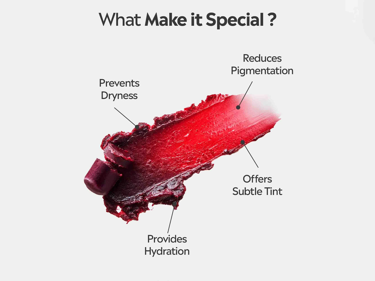 Deyga Beetroot Lip Balm 8Hrs Hydration