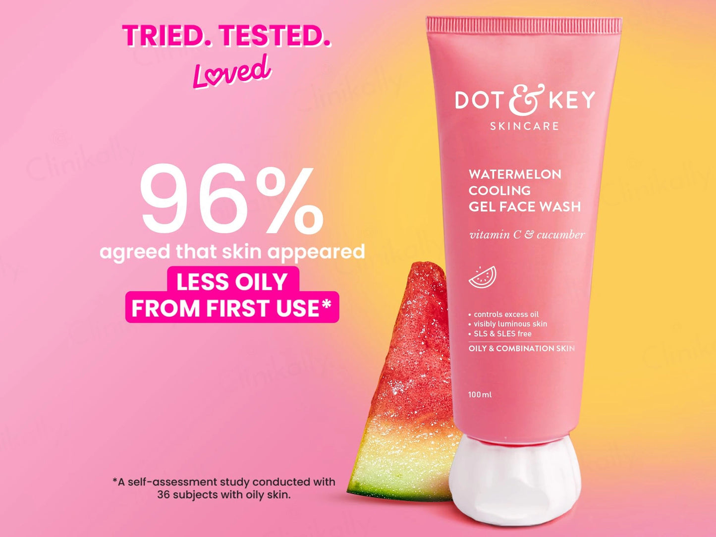 Dot and Key Watermelon Cooling Gel Face Wash