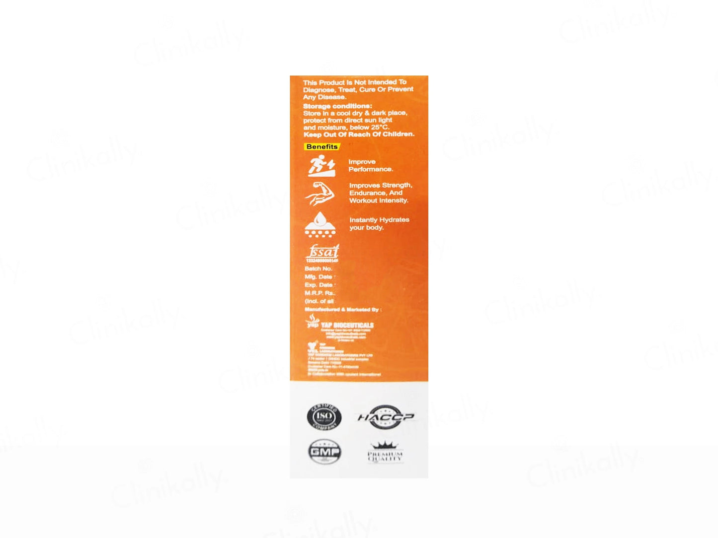 Effc-Z Vitamin C and Zinc Effervescent Tablet - Orange Flavour
