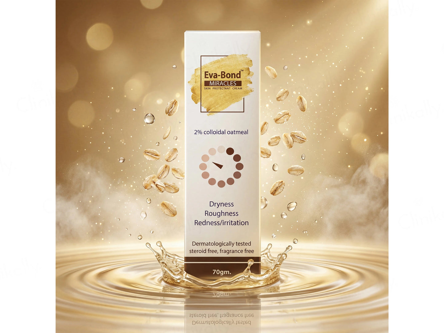 Eva-Bond Miracles 2 Percent Colloidal Oatmeal Skin Protectant Cream