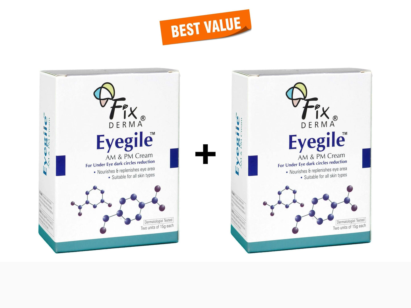 Fixderma Eyegile AM and PM Cream