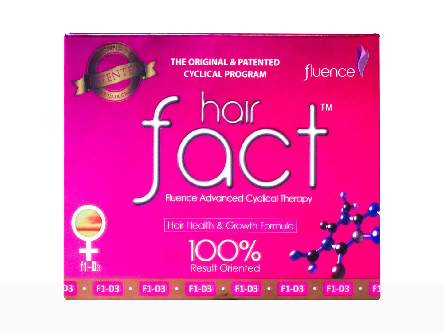Hair Fact Fluence Advanced Cyclical Therapy F1-D3