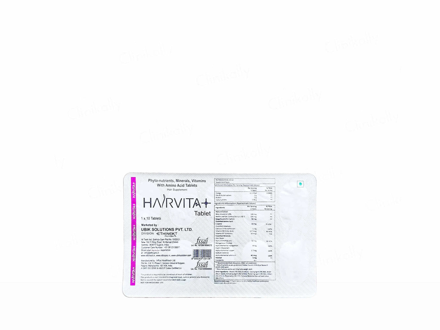 Hairvita Plus Vitamins and Minerals Tablet
