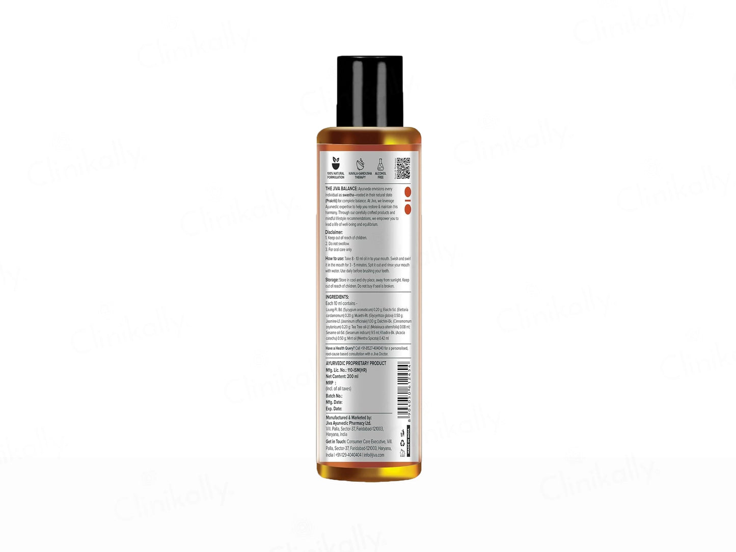 Jiva Ayurveda Oil Pulling Oral Care Oil