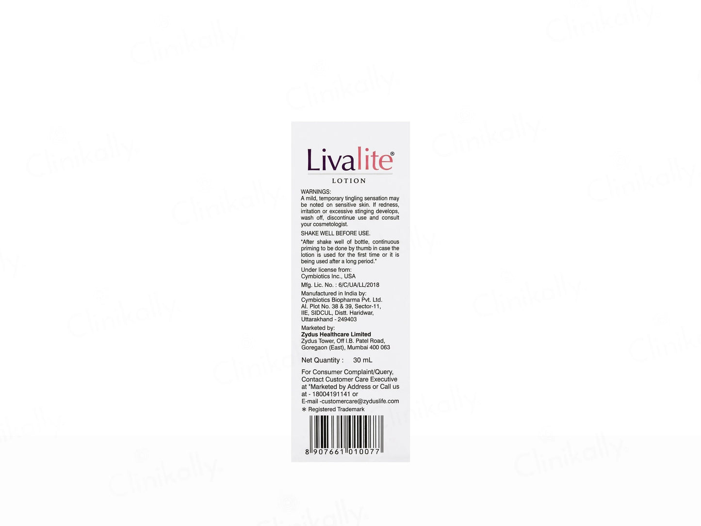 Livalite Lotion