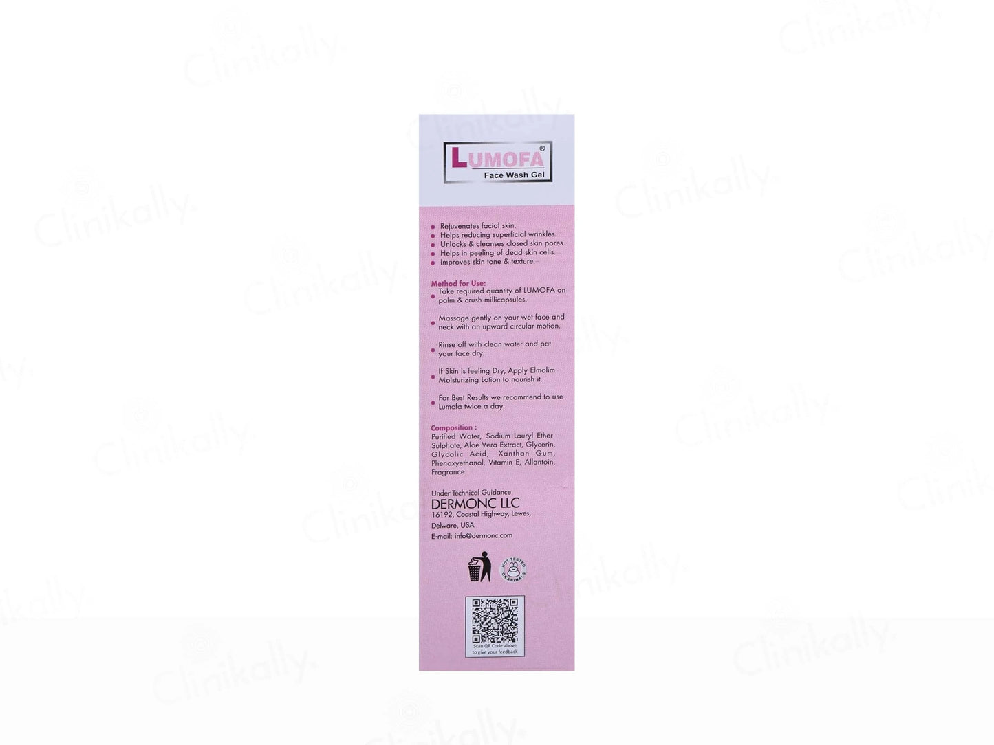Lumofa Rejuvenating Face Wash Gel