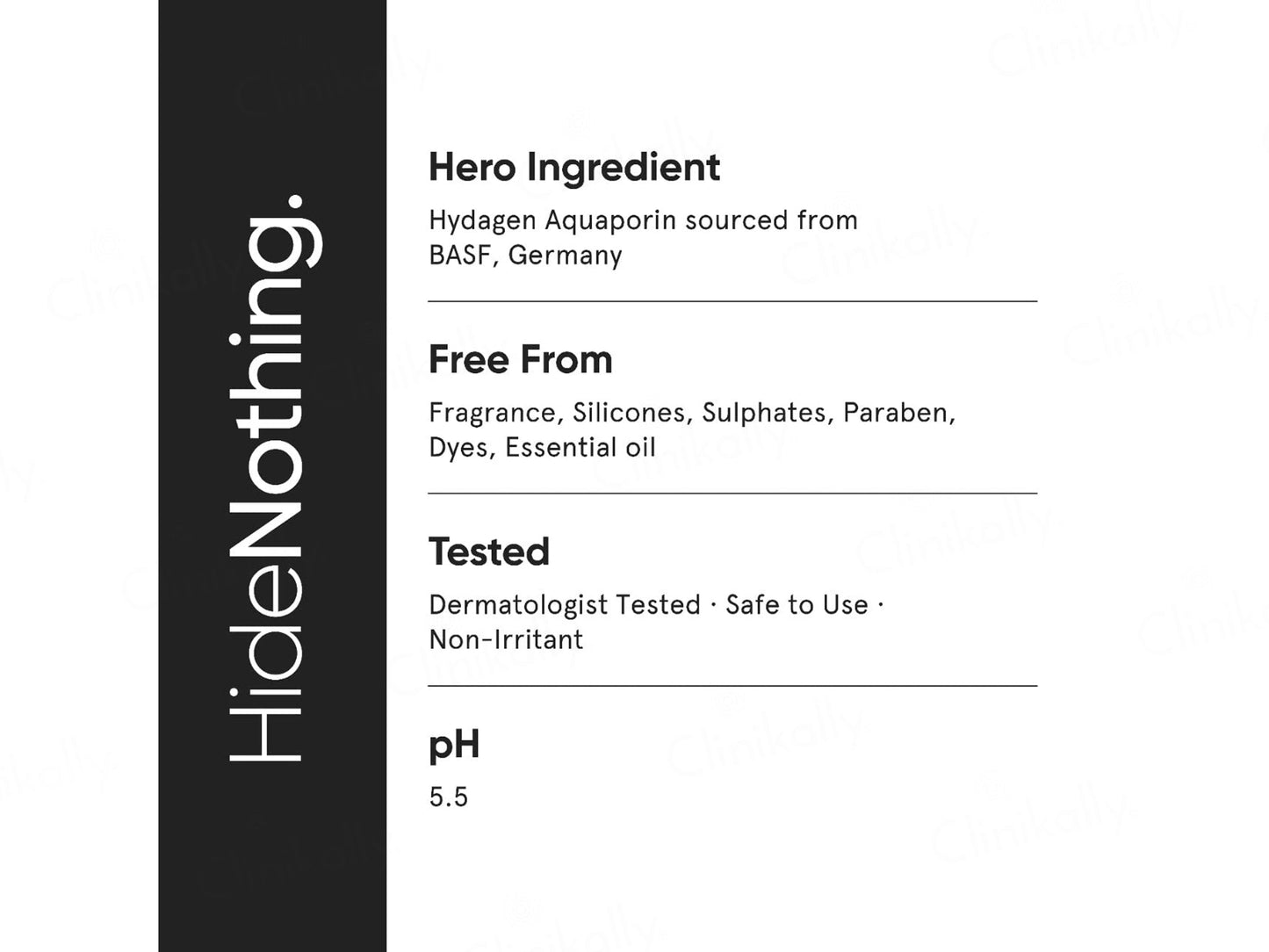 Minimalist Aquaporin Booster 0.5 Percent Cleanser