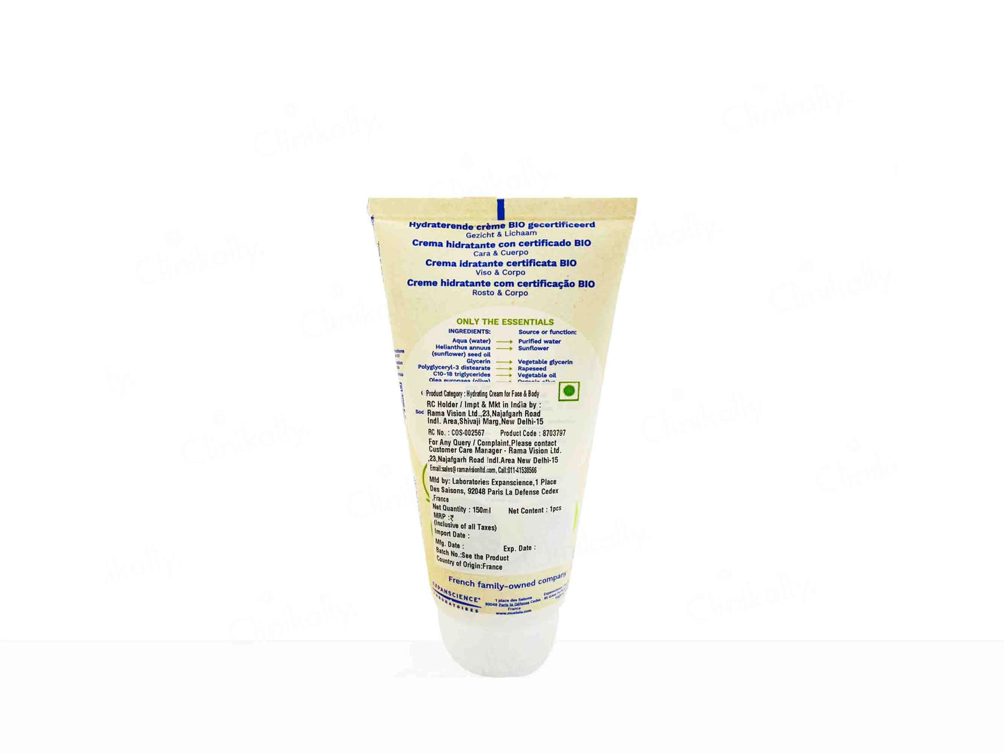 Mustela Face and Body Hydrating Cream