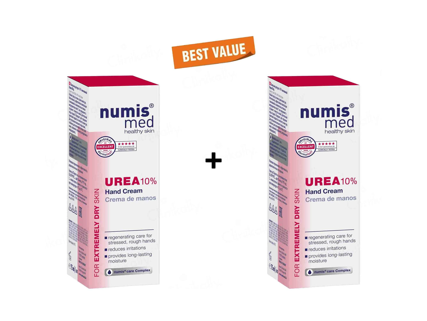 Numis Med Urea 10 Percent Hand Cream For Extremely Dry Skin