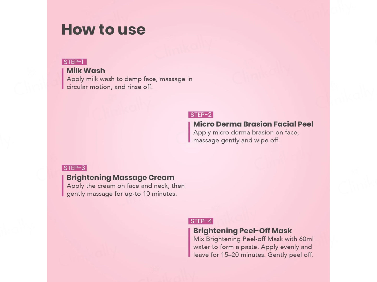 O3 Brightening and Glow Boosting Single Use Facial Kit