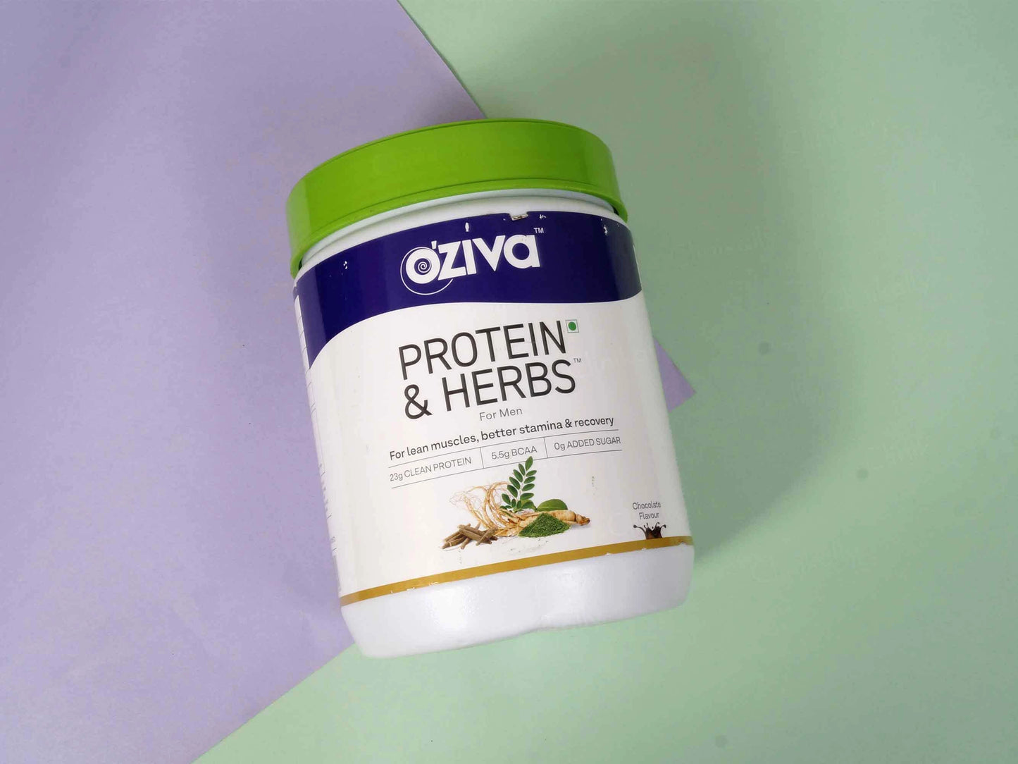 OZiva Protein and Herbs For Men- Chocolate Flavour