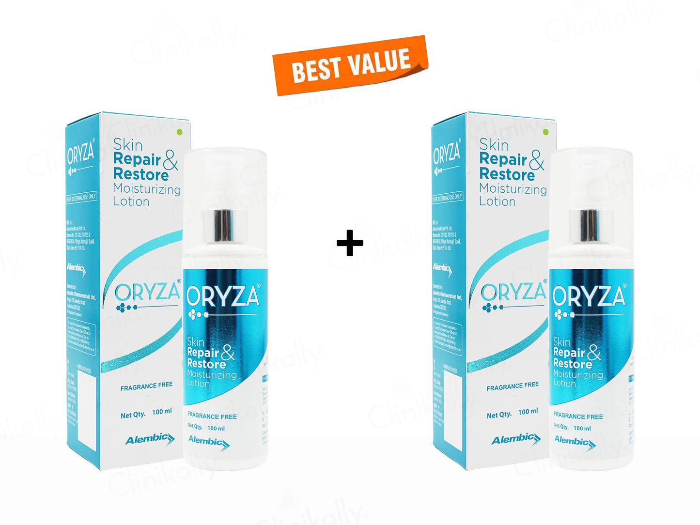 Oryza Skin Repair and Restore Moisturizing Lotion