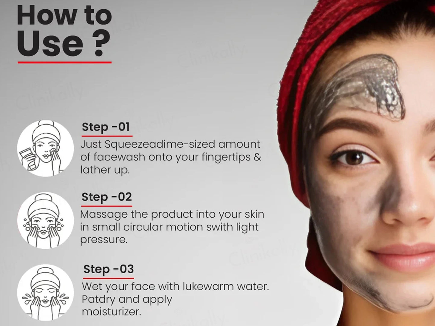 Oxyglow Charcoal Facewash