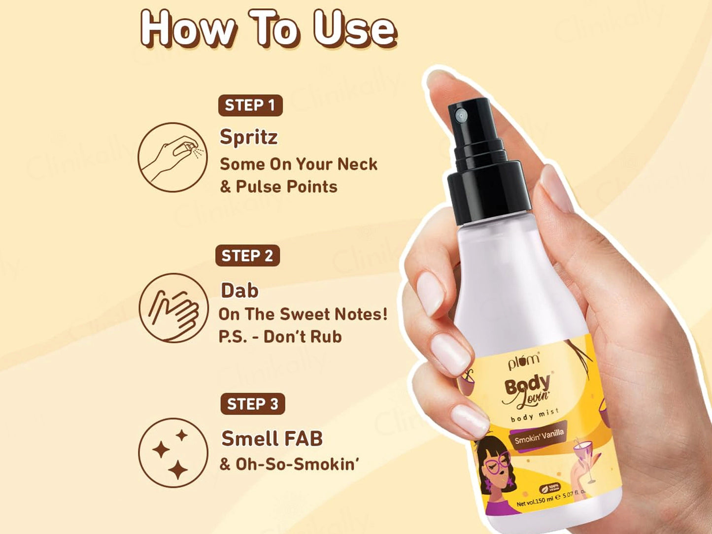 Plum BodyLovin' Smokin' Vanilla Body Mist