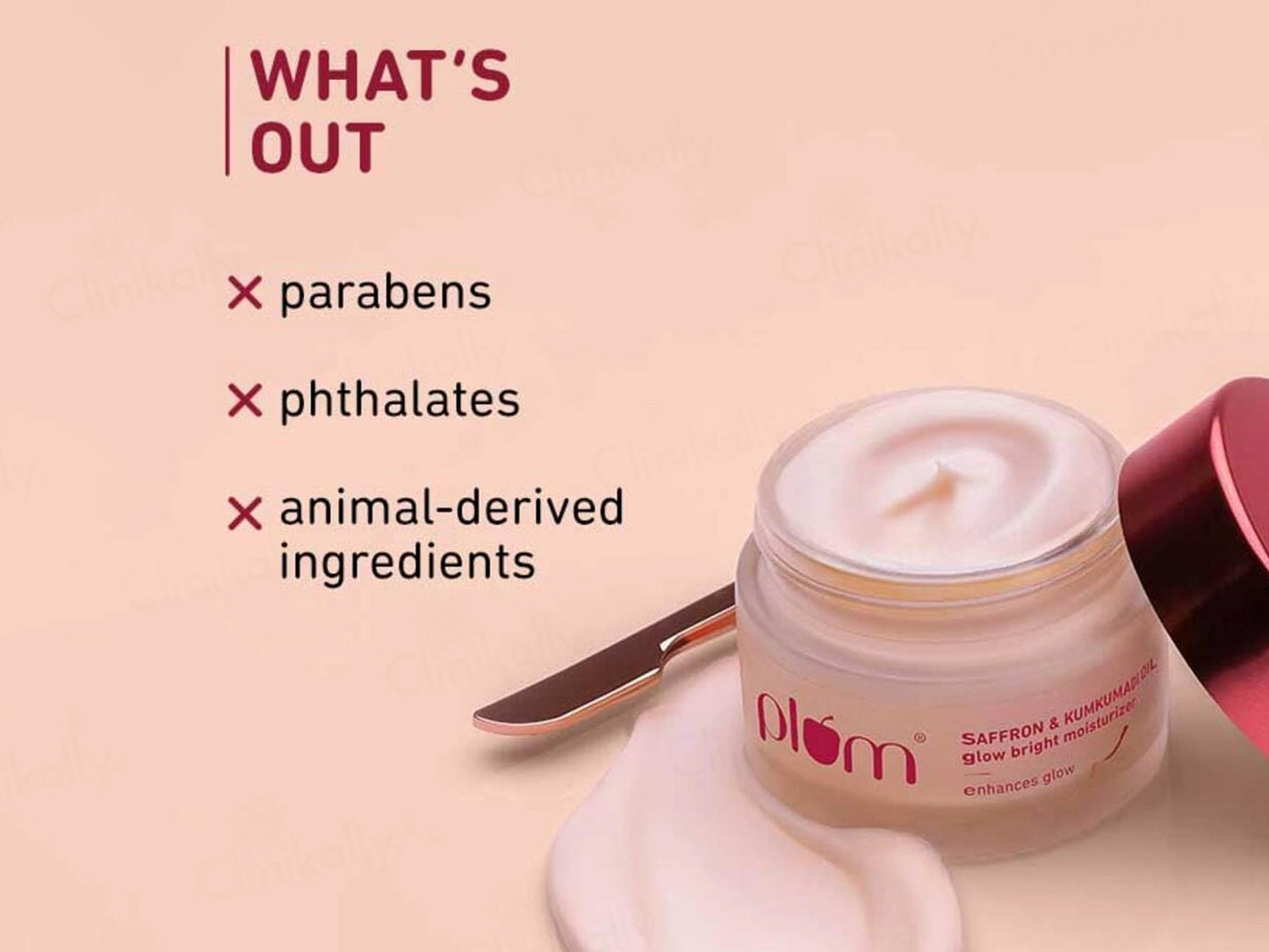Plum Saffron and Kumkumadi Oil Glow Bright Moisturizer SPF 35