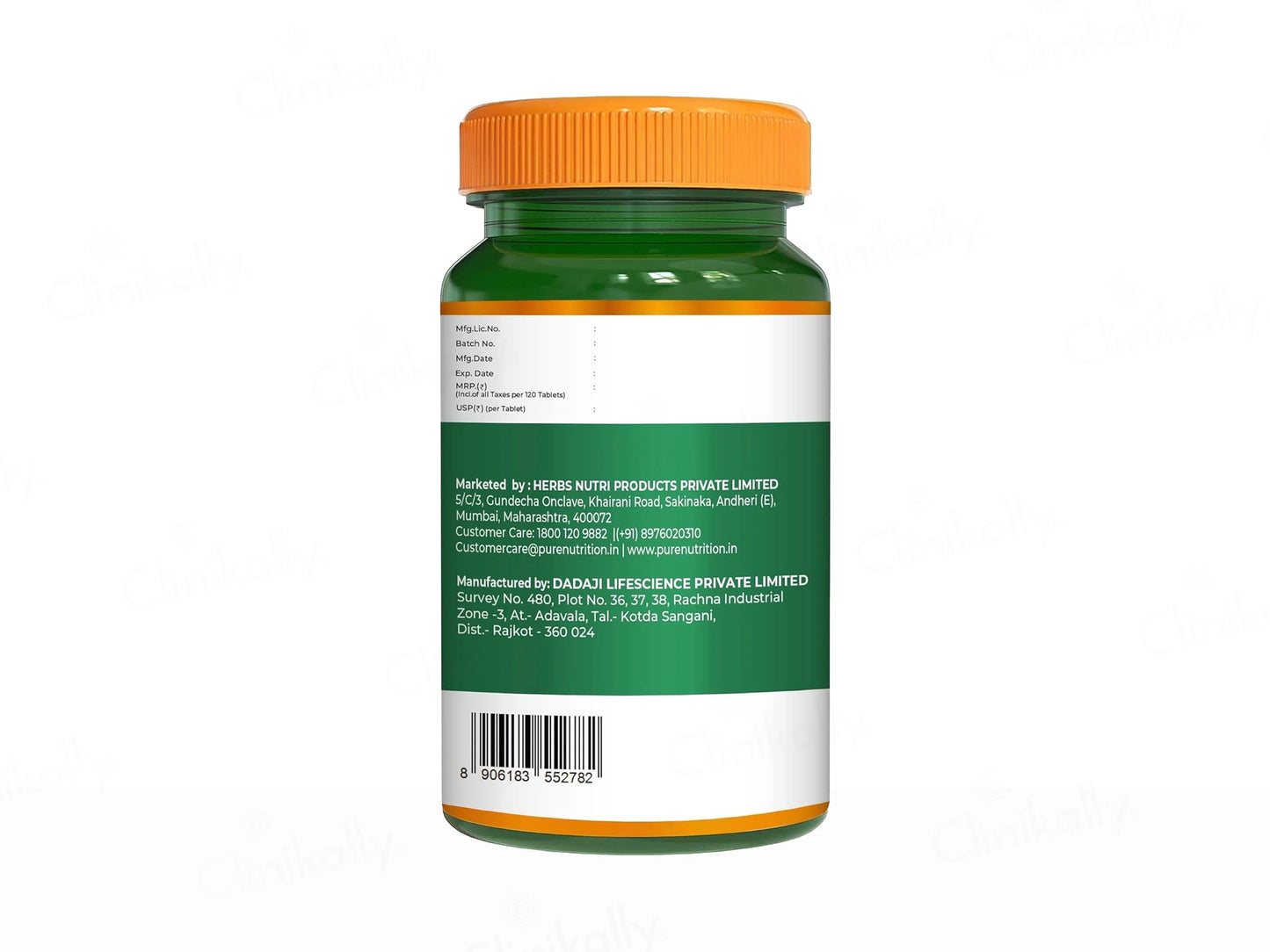 Pure Nutrition L-Taurine 500mg Veg Capsule