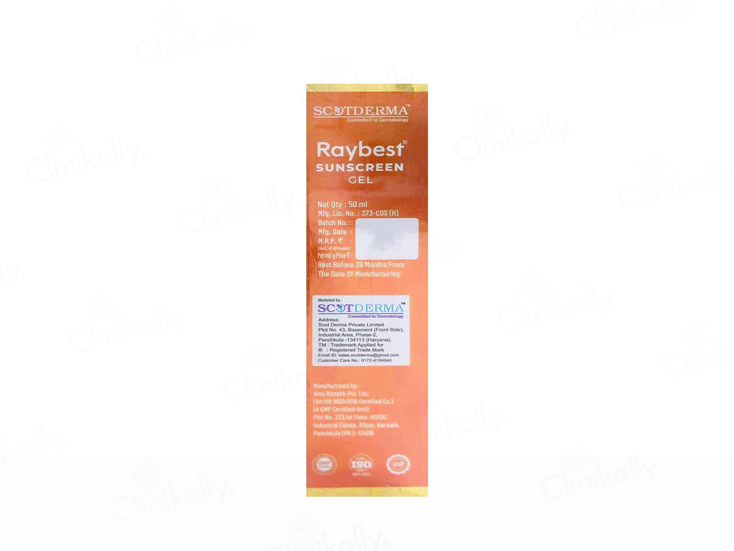Raybest Matte Finish Sunscreen Gel SPF 50