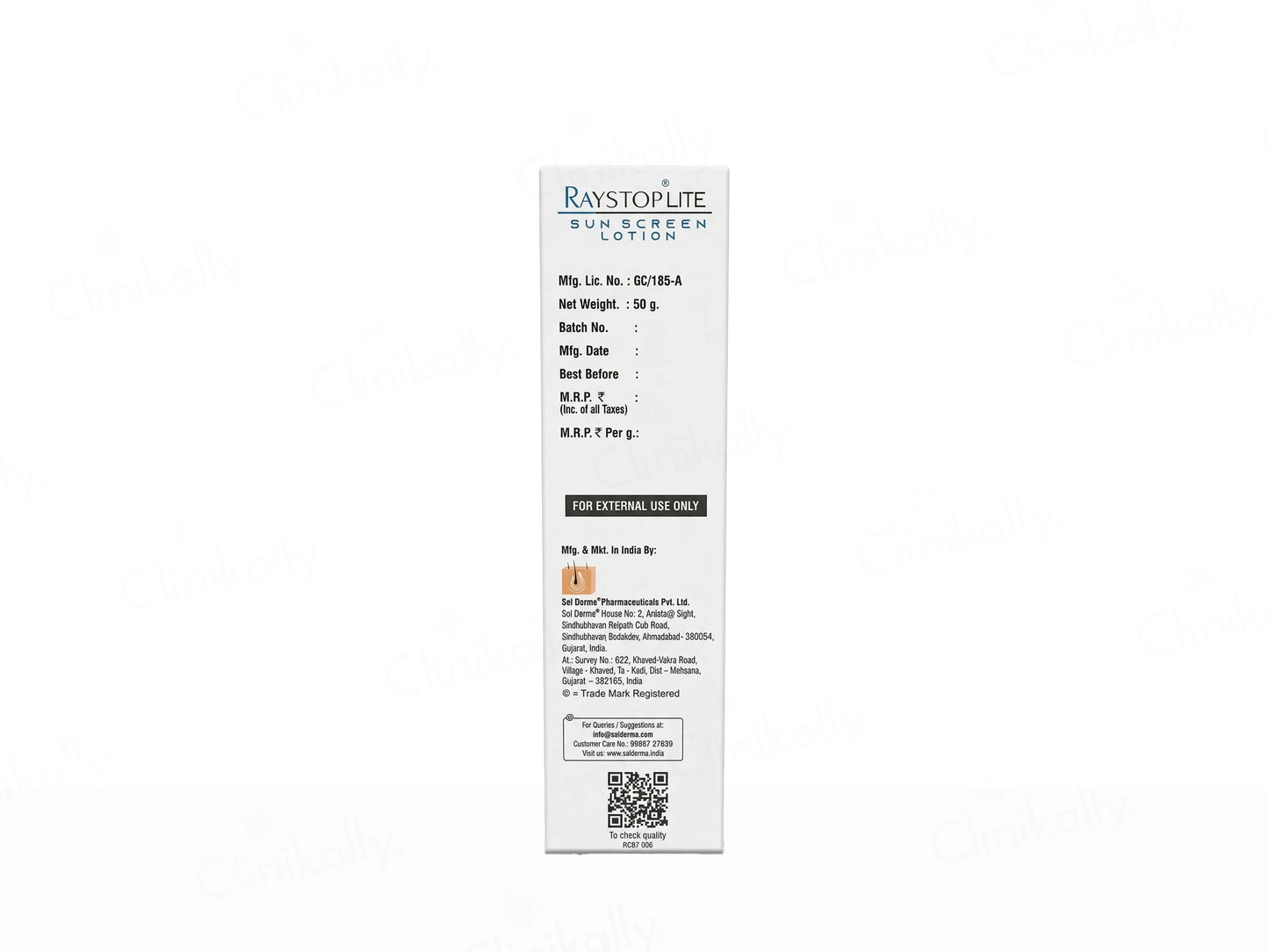 Raystop Lite Sunscreen Lotion SPF 30 PA