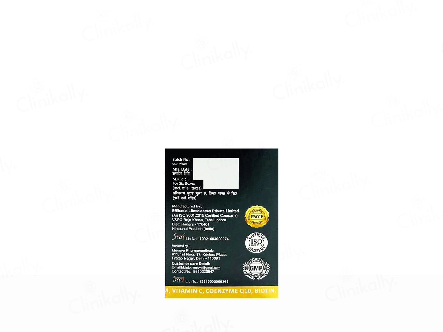 Scalcare-M Advanced Cyclical Hair Therapy Supplement Kit For Men