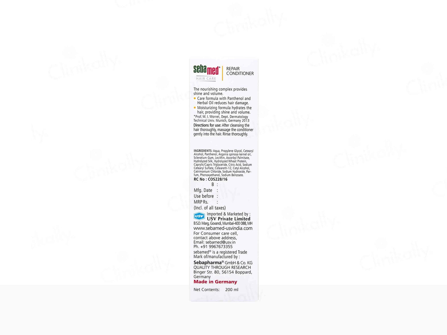 Sebamed Hair Repair Conditioner