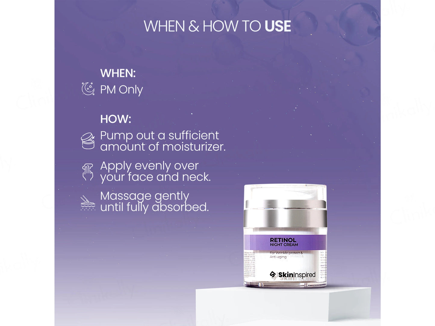 SkinInspired Retinol Anti-Aging Night Cream