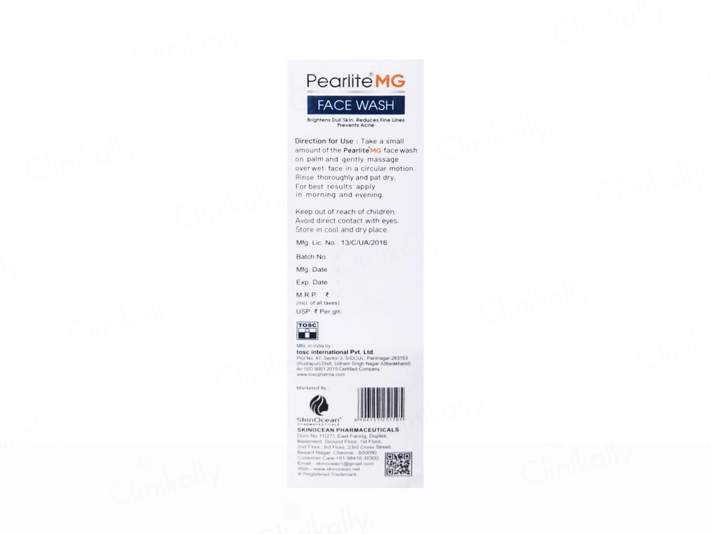 SkinOcean Pearlite MG Face Wash