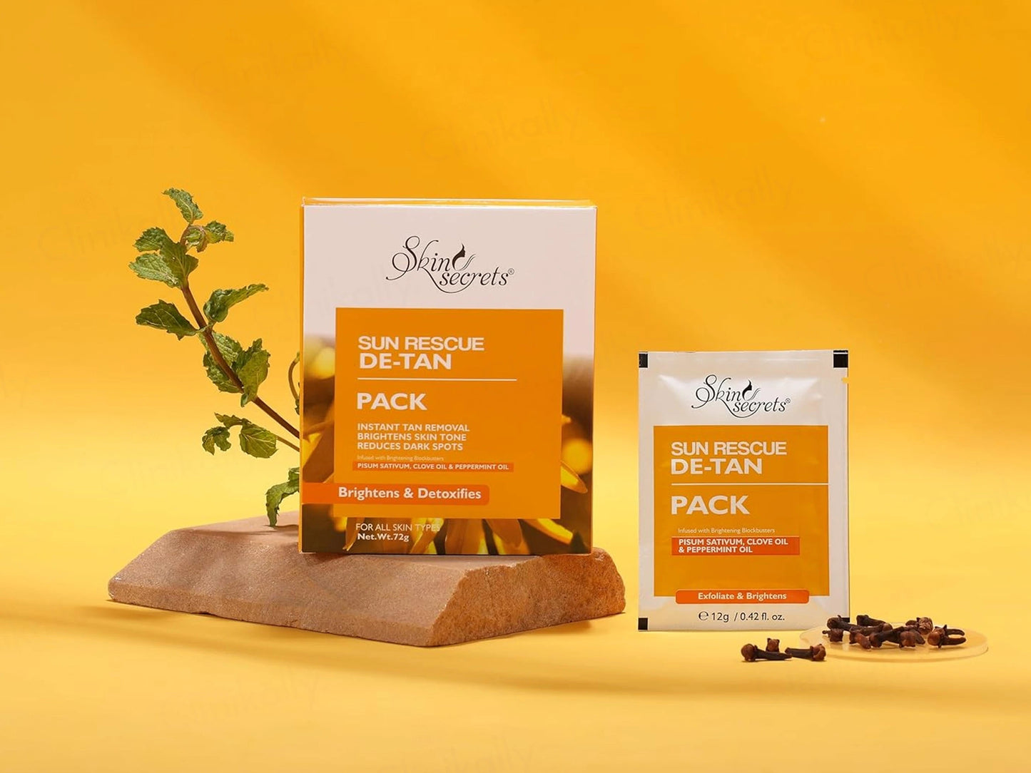 Skin Secrets Sun Rescue De-Tan Face Pack