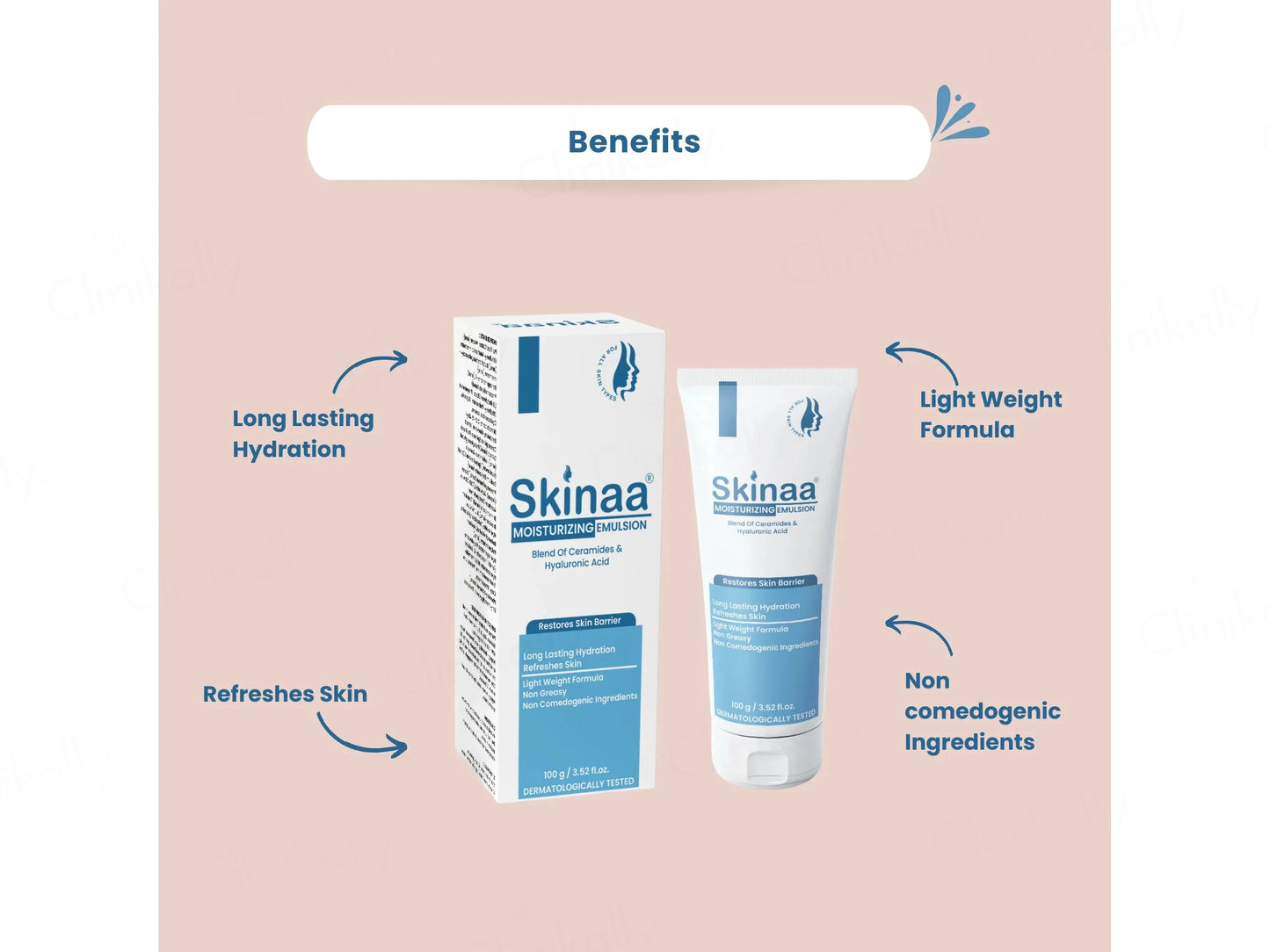 Skinaa Ceramides and Hyaluronic Acid Moisturizing Emulsion