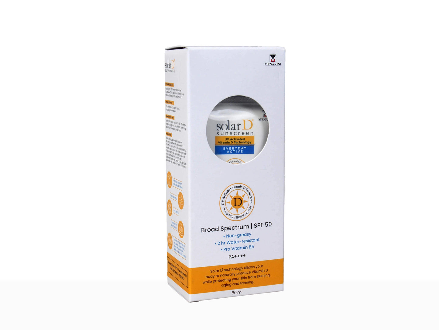 Solar D Sunscreen Everyday Active Sunscreen SPF 50 PA